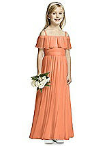 Front View Thumbnail - Sweet Melon Flower Girl Dress FL4053