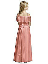 Rear View Thumbnail - Desert Rose Flower Girl Dress FL4053