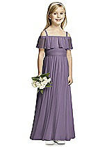 Front View Thumbnail - Lavender Flower Girl Dress FL4053