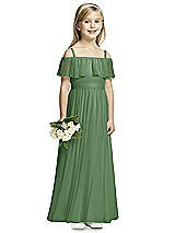 Front View Thumbnail - Vineyard Green Flower Girl Dress FL4053