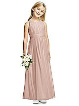 Front View Thumbnail - Toasted Sugar Flower Girl Dress FL4054