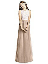 Front View Thumbnail - Topaz Dessy Collection Junior Bridesmaid Skirt JRS537
