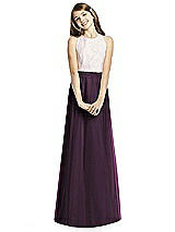 Front View Thumbnail - Aubergine Dessy Collection Junior Bridesmaid Skirt JRS537