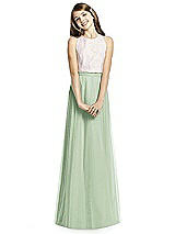 Front View Thumbnail - Celadon Dessy Collection Junior Bridesmaid Skirt JRS537