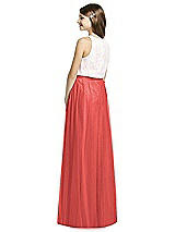 Rear View Thumbnail - Perfect Coral Dessy Collection Junior Bridesmaid Skirt JRS537