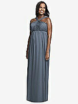 Front View Thumbnail - Silverstone Dessy Collection Maternity Bridesmaid Dress M431