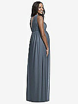 Rear View Thumbnail - Silverstone Dessy Collection Maternity Bridesmaid Dress M431