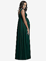 Rear View Thumbnail - Evergreen Dessy Collection Maternity Bridesmaid Dress M433