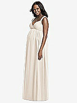 Front View Thumbnail - Oat Dessy Collection Maternity Bridesmaid Dress M433
