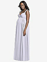 Front View Thumbnail - Silver Dove Dessy Collection Maternity Bridesmaid Dress M433
