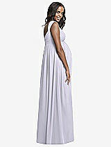Rear View Thumbnail - Silver Dove Dessy Collection Maternity Bridesmaid Dress M433
