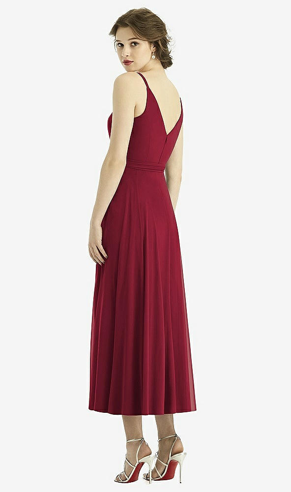 Back View - Burgundy After Six Bridesmaid style 1503