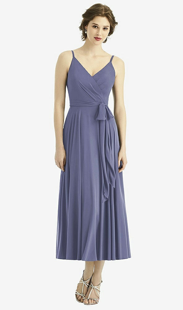 Front View - French Blue After Six Bridesmaid style 1503