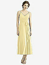 Front View Thumbnail - Pale Yellow After Six Bridesmaid style 1503