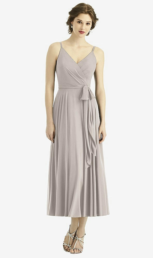 Front View - Taupe After Six Bridesmaid style 1503
