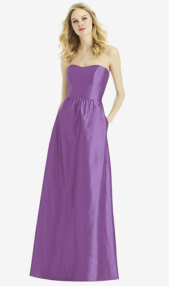 Front View - Lotus After Six Bridesmaid Dress 6772