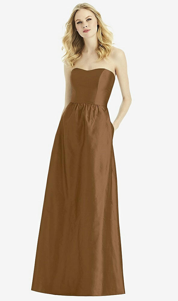 Front View - Almond After Six Bridesmaid Dress 6772