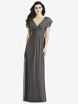 Front View Thumbnail - Caviar Gray Studio Design Bridesmaid Dress 4526