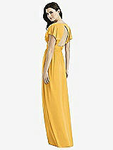 Rear View Thumbnail - NYC Yellow Studio Design Bridesmaid Dress 4526