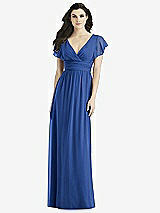 Front View Thumbnail - Classic Blue Studio Design Bridesmaid Dress 4526