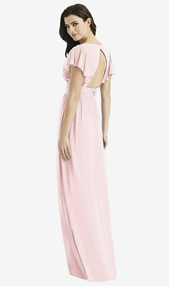 Back View - Ballet Pink Studio Design Bridesmaid Dress 4526