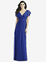 Front View Thumbnail - Cobalt Blue Studio Design Bridesmaid Dress 4526