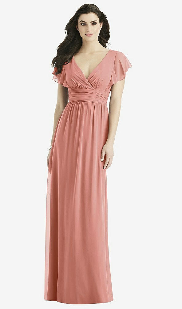 Front View - Desert Rose Studio Design Bridesmaid Dress 4526