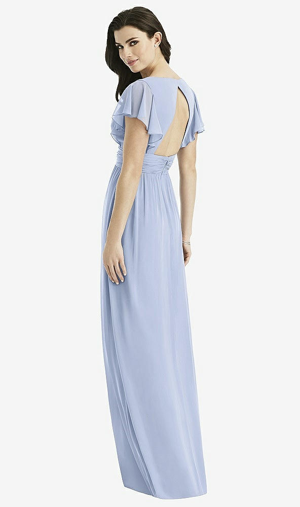 Back View - Sky Blue Studio Design Bridesmaid Dress 4526