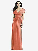 Front View Thumbnail - Terracotta Copper Studio Design Bridesmaid Dress 4526
