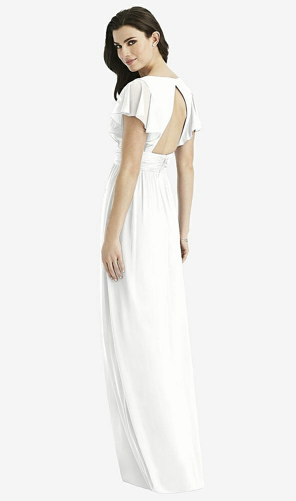 Back View - White Studio Design Bridesmaid Dress 4526
