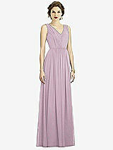 Front View Thumbnail - Suede Rose Dessy Bridesmaid Dress 3005