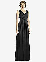 Front View Thumbnail - Black Dessy Bridesmaid Dress 3005