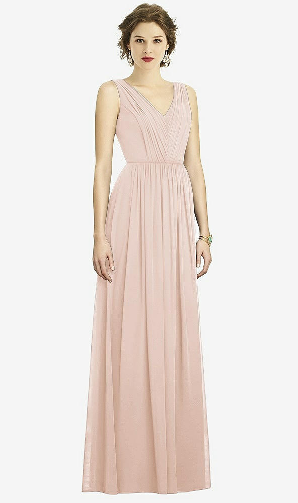 Front View - Cameo Dessy Bridesmaid Dress 3005