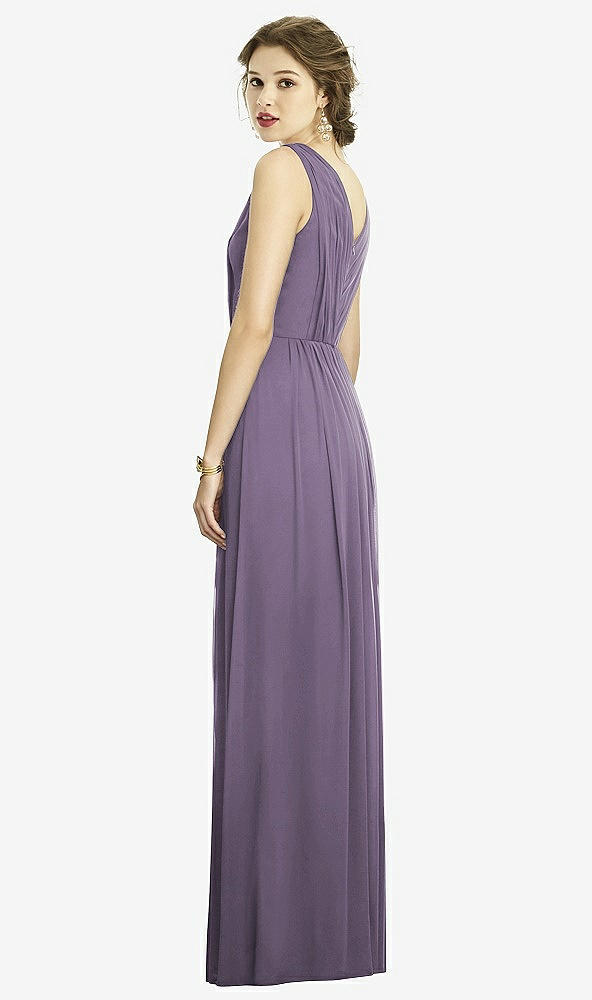 Back View - Lavender Dessy Bridesmaid Dress 3005