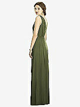 Rear View Thumbnail - Olive Green Dessy Bridesmaid Dress 3005