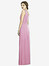Rear View Thumbnail - Powder Pink Dessy Bridesmaid Dress 3005