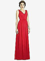 Front View Thumbnail - Parisian Red Dessy Bridesmaid Dress 3005