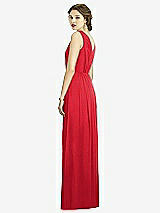 Rear View Thumbnail - Parisian Red Dessy Bridesmaid Dress 3005