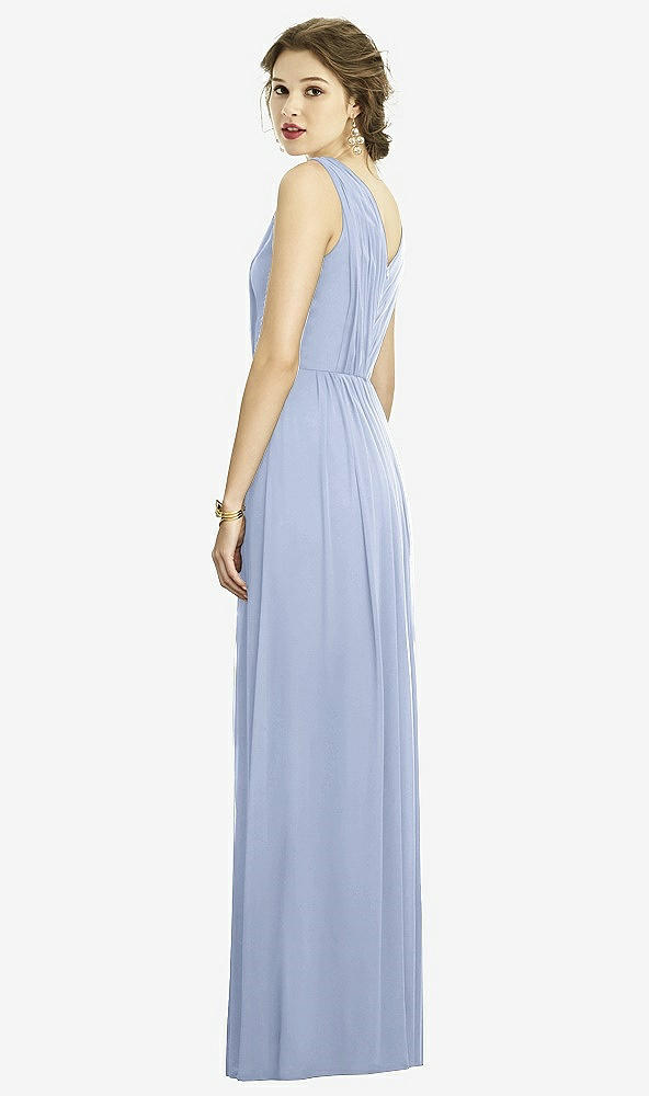 Back View - Sky Blue Dessy Bridesmaid Dress 3005