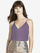 Front View Thumbnail - Lavender After Six Bridesmaid Top T1507
