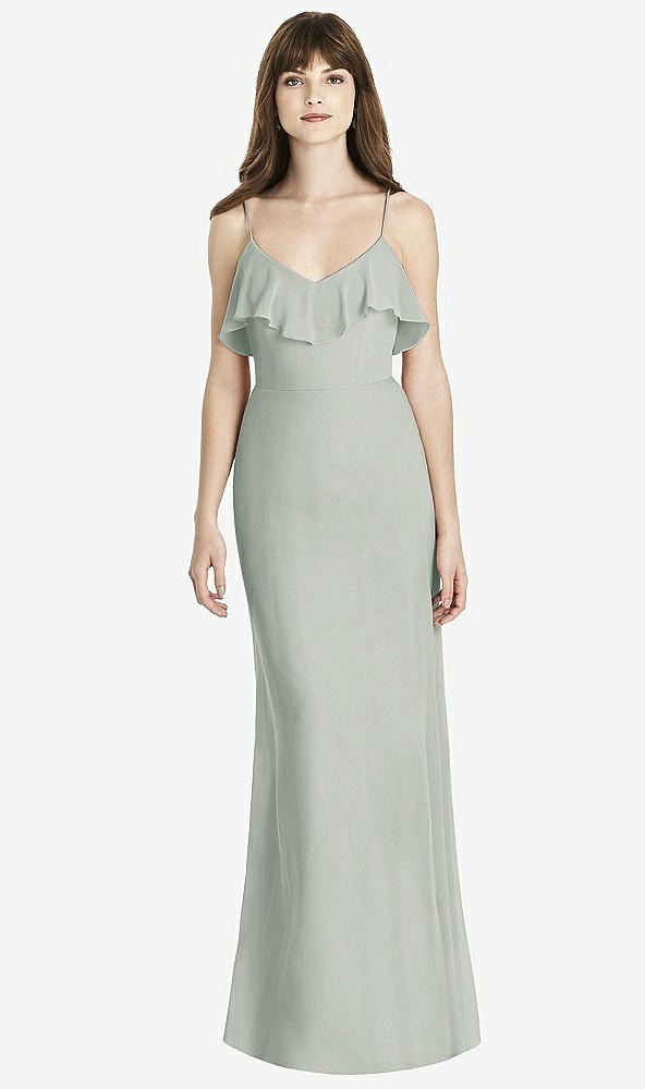 Front View - Willow Green After Six Bridesmaid Dress 6780