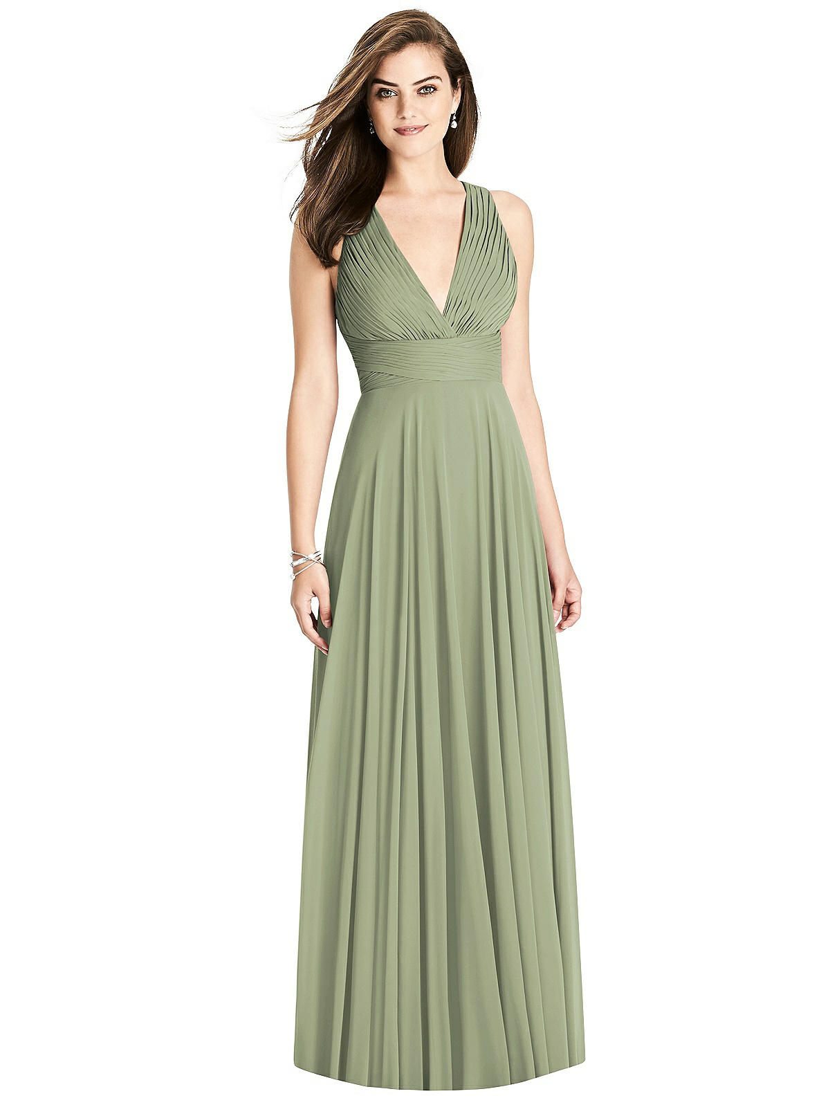 Bella Bridesmaids Bridesmaid Dress Bb117 In Sage | The Dessy Group