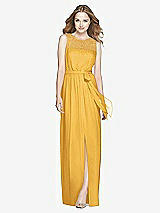 Front View Thumbnail - NYC Yellow Dessy Bridesmaid Dress 3025
