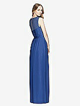 Rear View Thumbnail - Classic Blue Dessy Bridesmaid Dress 3025