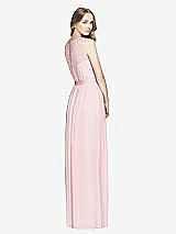 Rear View Thumbnail - Ballet Pink Dessy Bridesmaid Dress 3025