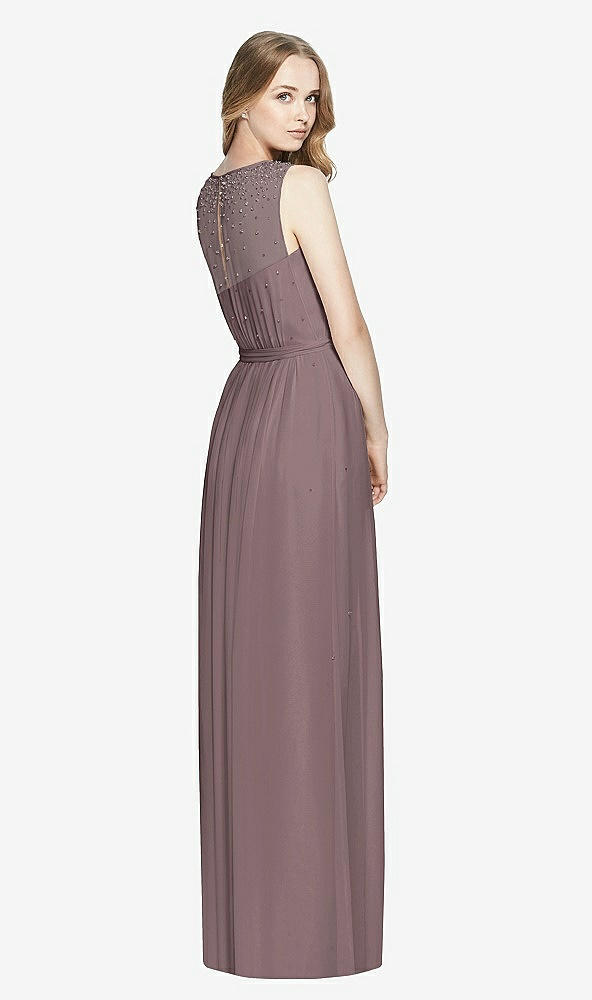 Back View - French Truffle Dessy Bridesmaid Dress 3025