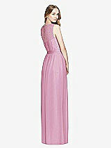 Rear View Thumbnail - Powder Pink Dessy Bridesmaid Dress 3025