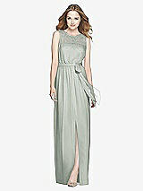 Front View Thumbnail - Willow Green Dessy Bridesmaid Dress 3025