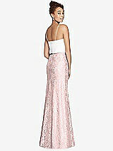 Rear View Thumbnail - Rose - PANTONE Rose Quartz After Six Bridesmaid Skirt S6789