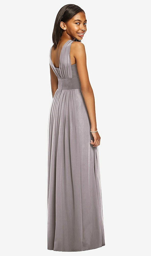 Back View - Cashmere Gray Dessy Collection Junior Bridesmaid Dress JR543